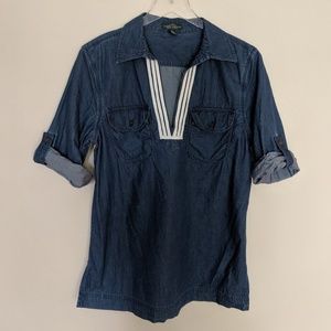 Lauren Ralph Lauren Chambray Tunic